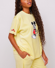 Disney Mickey Mouse Oversized Velour Tee