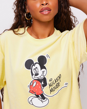 Disney Mickey Mouse Oversized Velour Tee