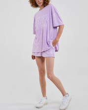 Hopeful Terry Oversized Tee