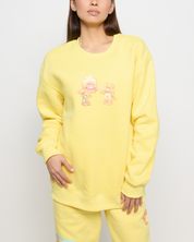 Offer Kindness Crewneck, Yellow