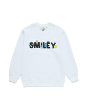 Sesame Street Smile Through It Waffle Crewneck, White