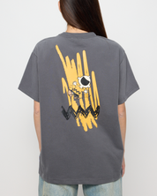 Peanuts Oversized Tee, Charcoal