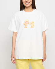 Offer Kindness Oversized Tee, White