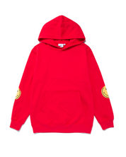 Smiley® Oversized Hoodie, Red