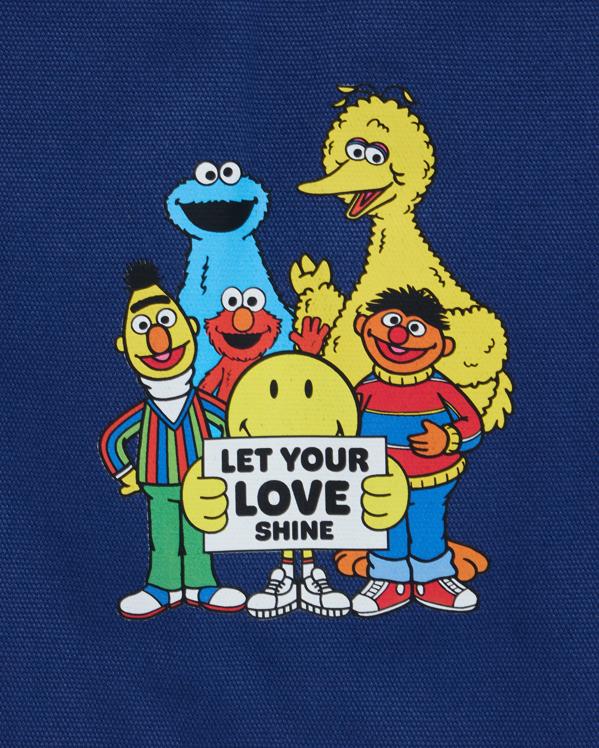 Sesame Street Let Your Love Shine Tote Bag