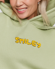 Smiley® Chenille Hoodie, Green