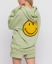 Smiley® Chenille Hoodie, Green