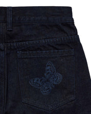 Smiley® Over-dye Printed Denim Jeans