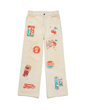 Wild Cherry Off White Denim Pants