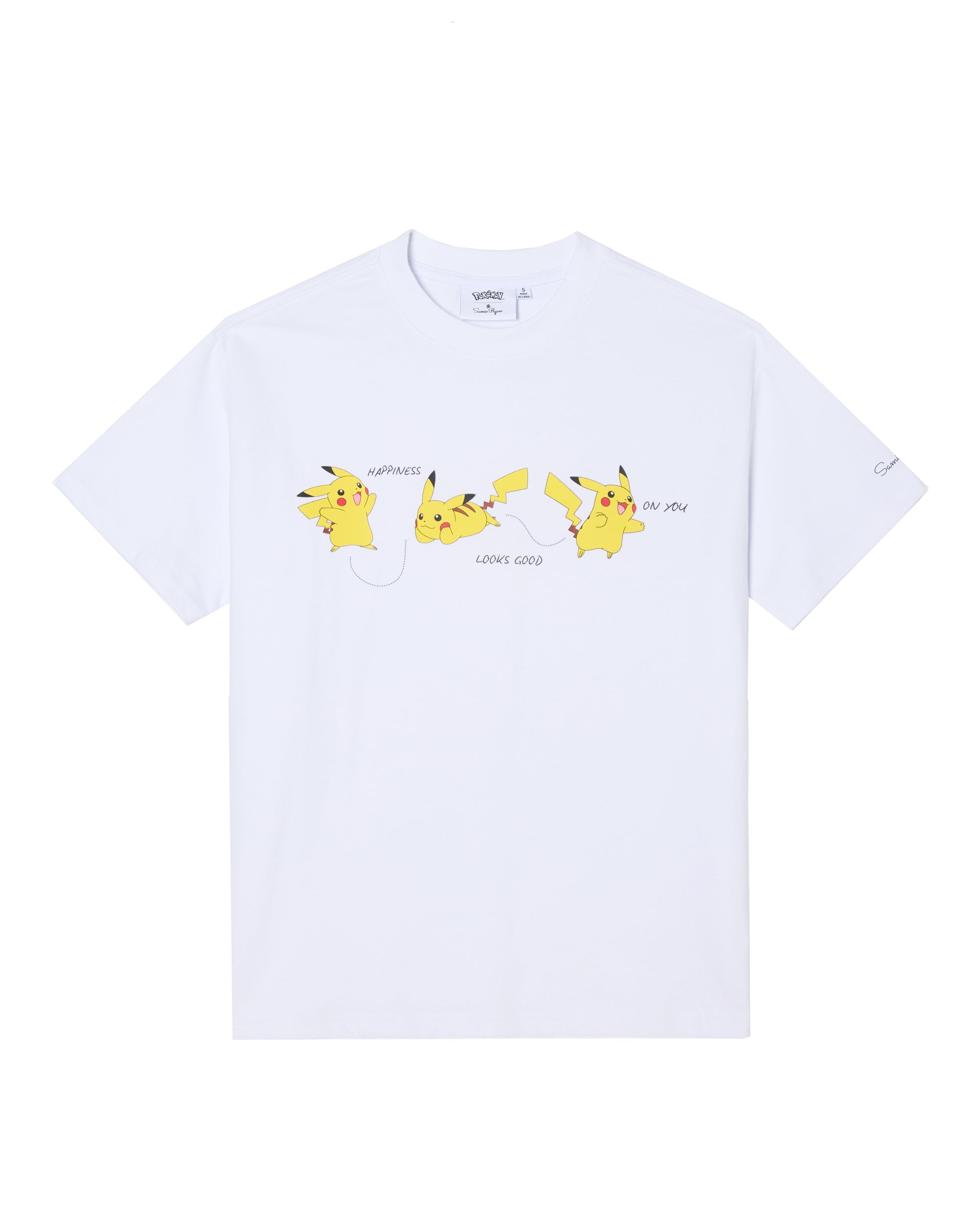 Pikachu Oversized Tee, White