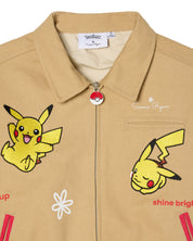 Pikachu Power Up Work Wear Jacket