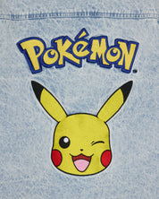 Pikachu Power Up Denim Jacket