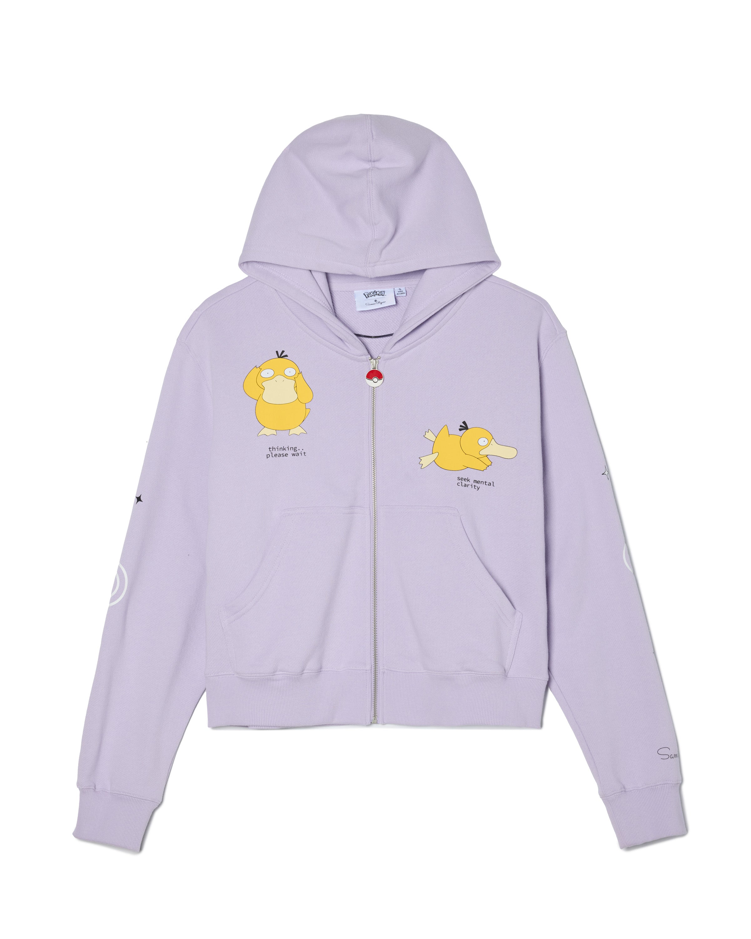 Psyduck Thinking Zip-Up Hoodie