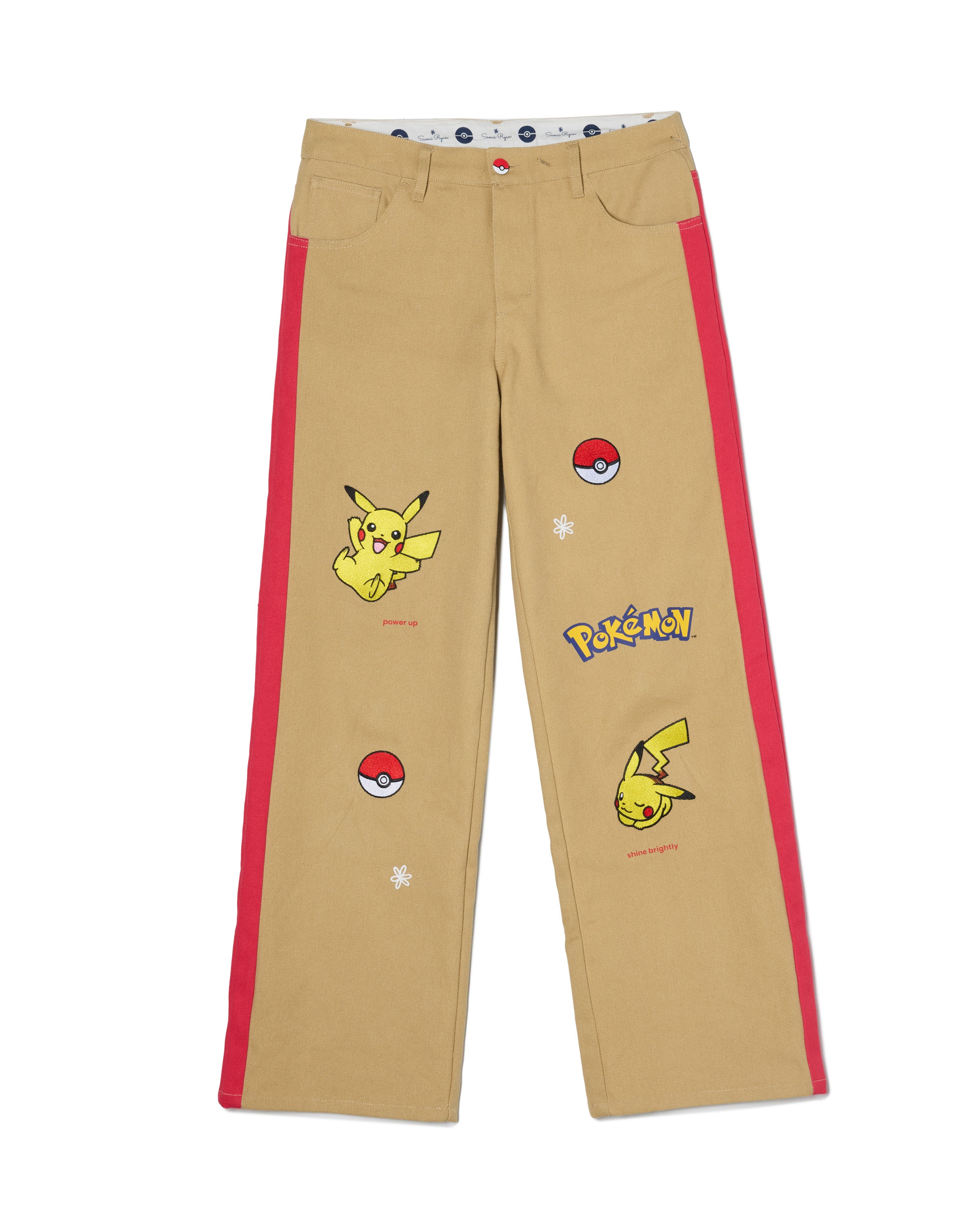 Pikachu Power Canvas Pants