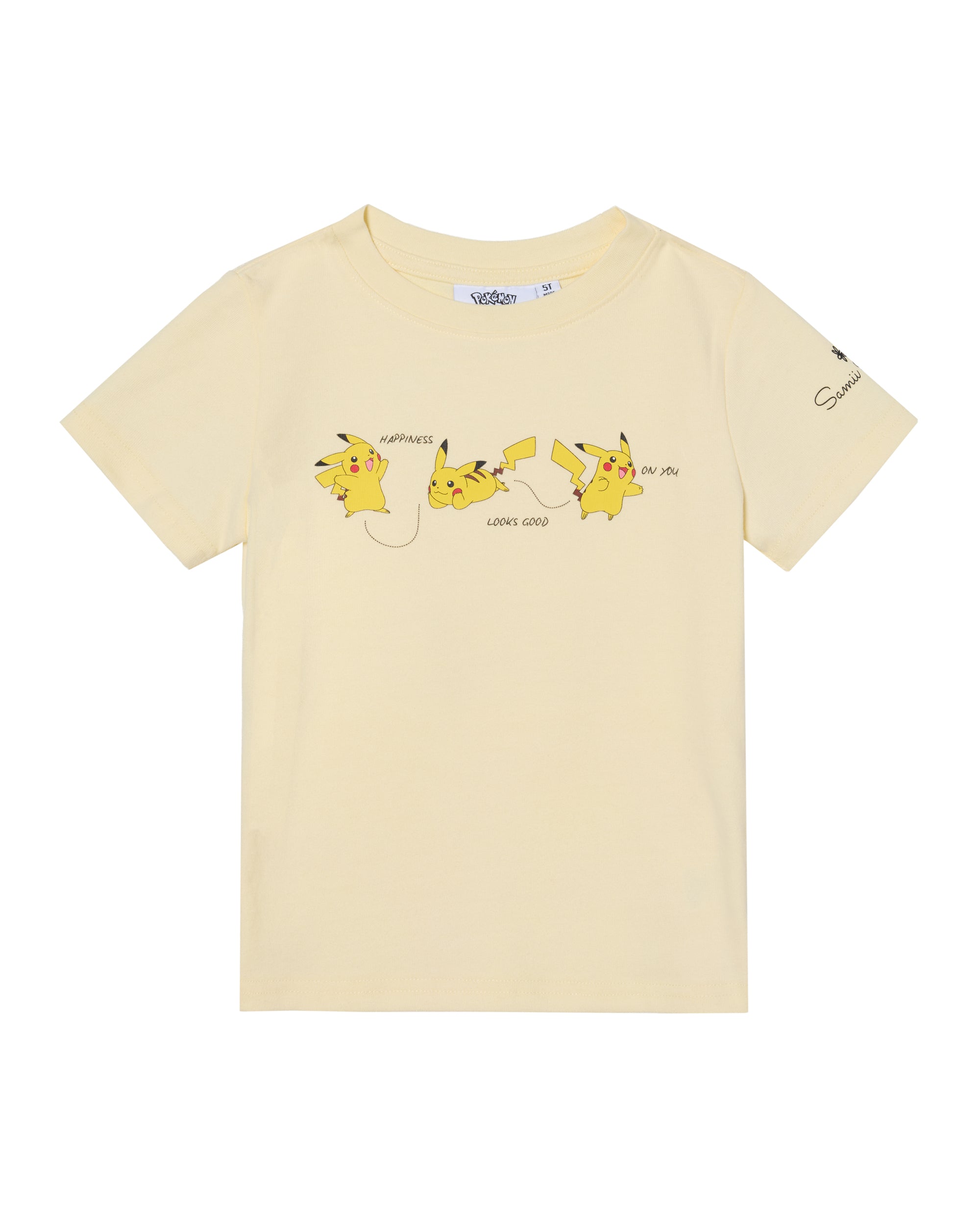 Kids- Pikachu Tee, Yellow
