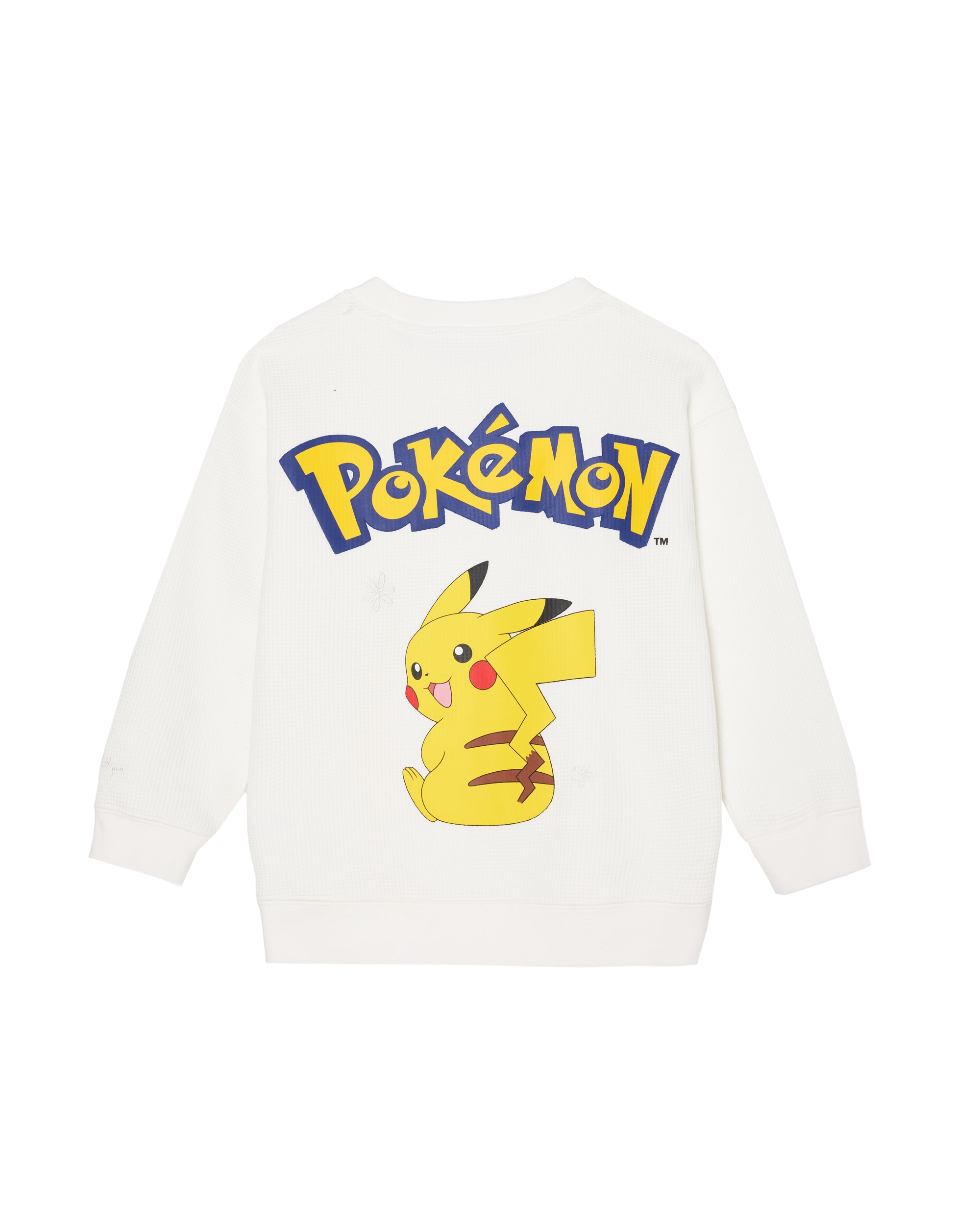 Pikachu Keep It Electric Thermal Crewneck