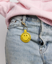 Smiley® Puff Keychain