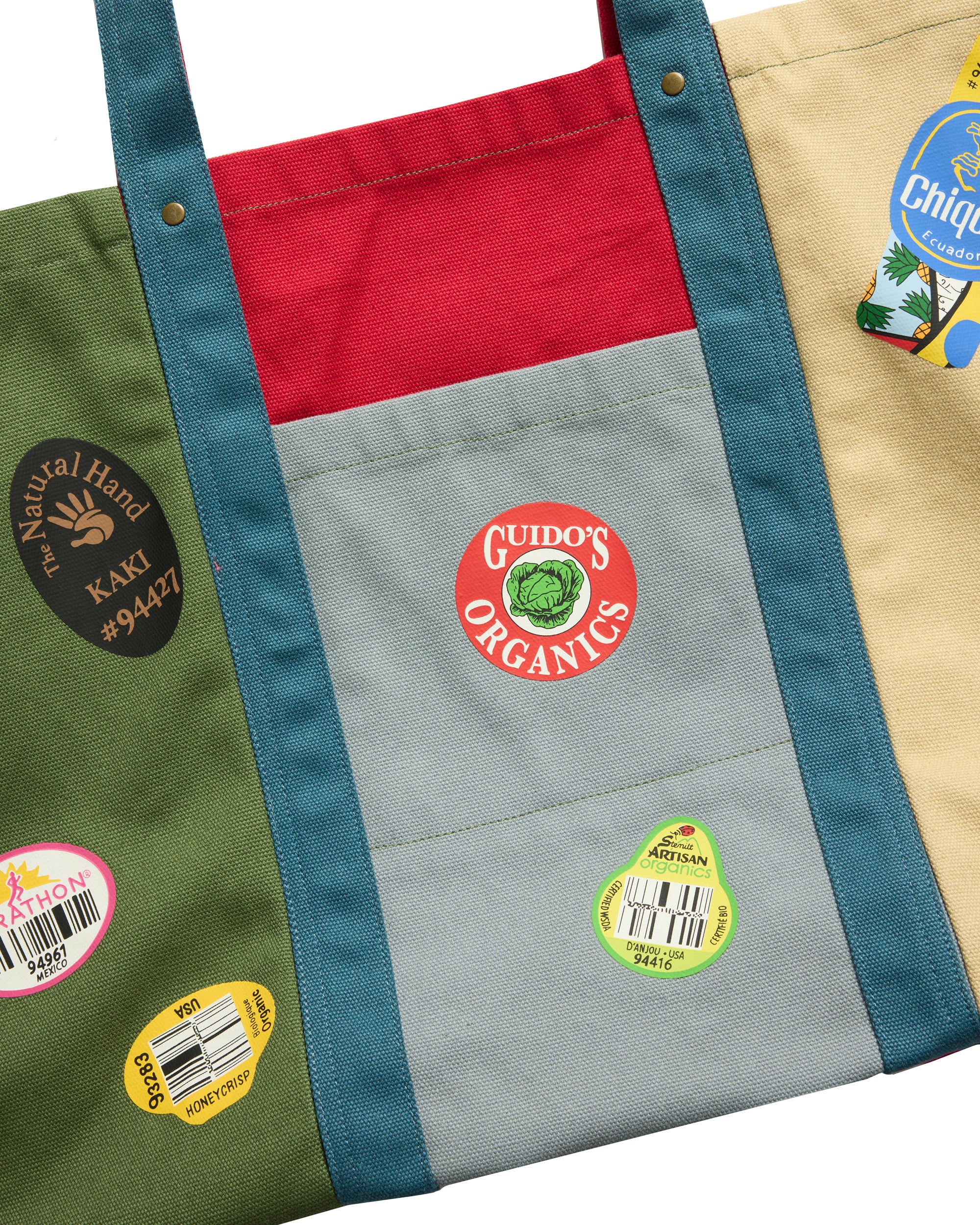 Fruit Sticker Tote Bag