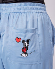 Pantalon en satin Mickey Mouse