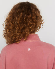 Dusty Rose 3/4 Zip-Up