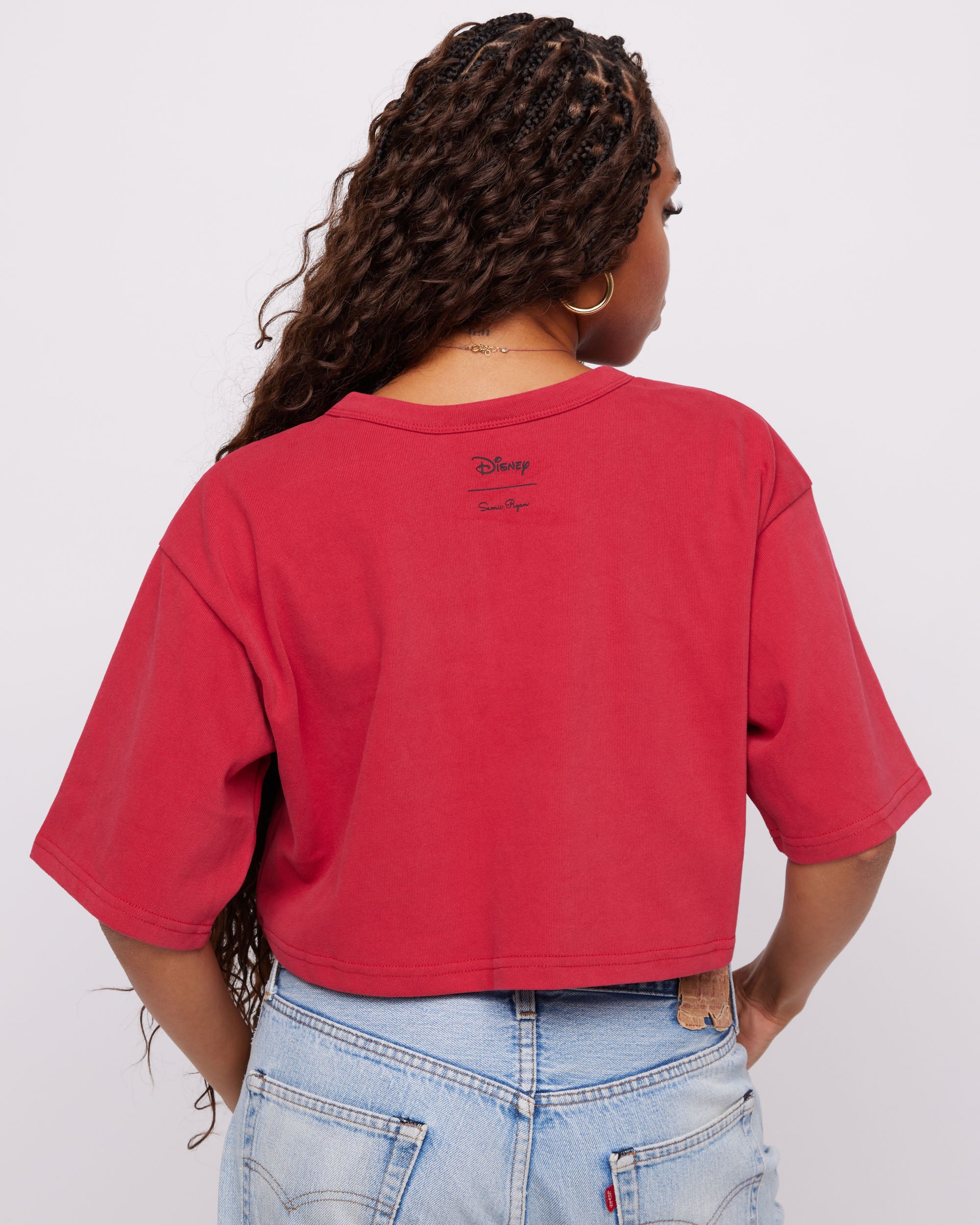 Disney Silly Mickey Mouse Crop Tee – Samii Ryan