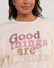 Good Things Crewneck - By Samii Ryan 