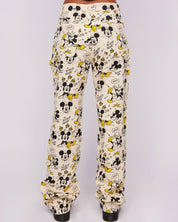 Disney Sketchy Mickey Mouse Carpenter Pants