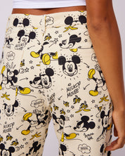 Disney Sketchy Mickey Mouse Carpenter Pants