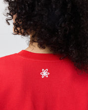 Smiley® Spreads Joy Thermal Long Sleeve, Red