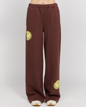 Smiley® Straight Leg Pants, Brown