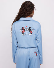 Disney Mickey Mouse and Minnie Mouse Satin Jacket