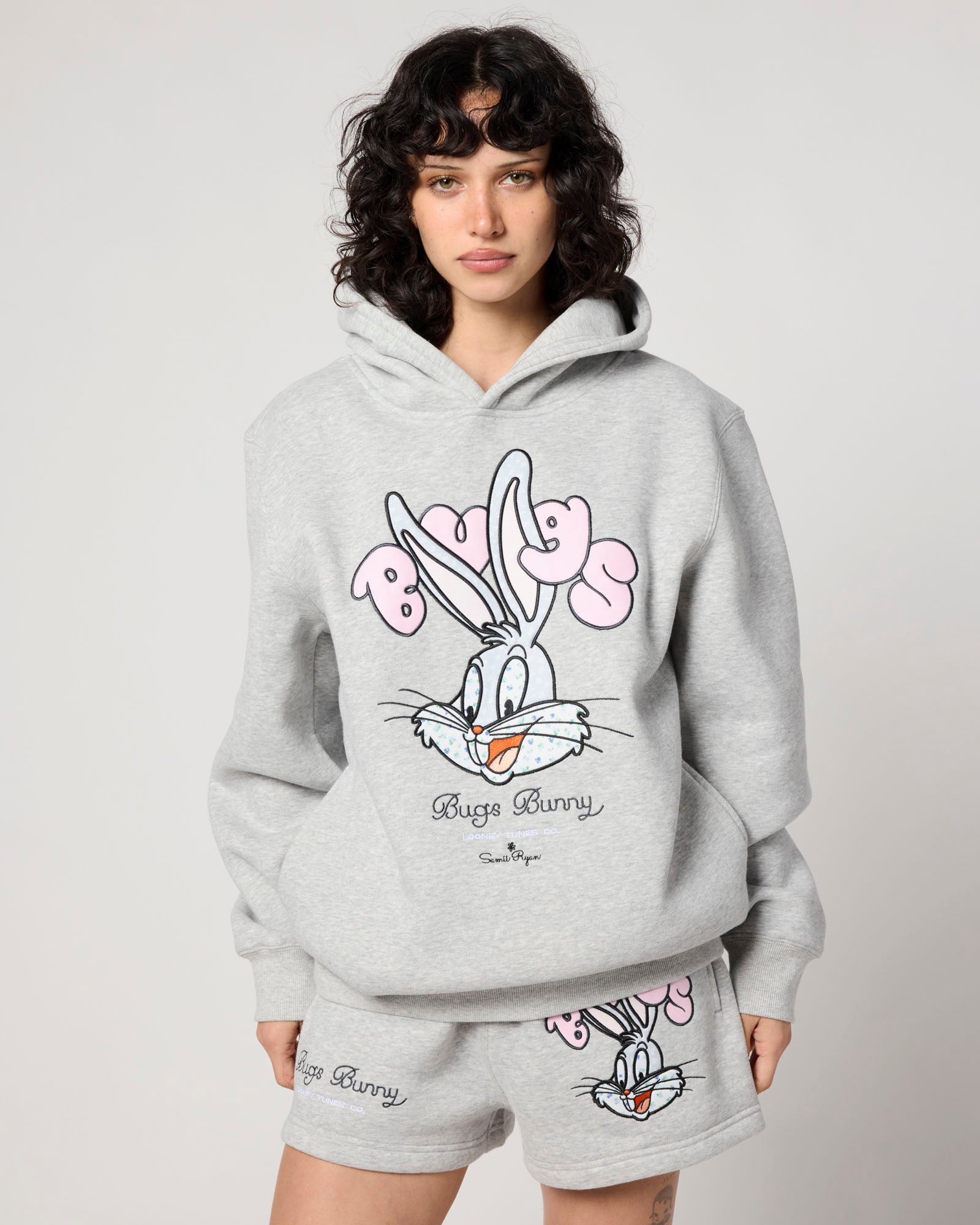 Looney Tunes Bugs Bunny Hoodie | Women's Collab Sweatshirt — Samii