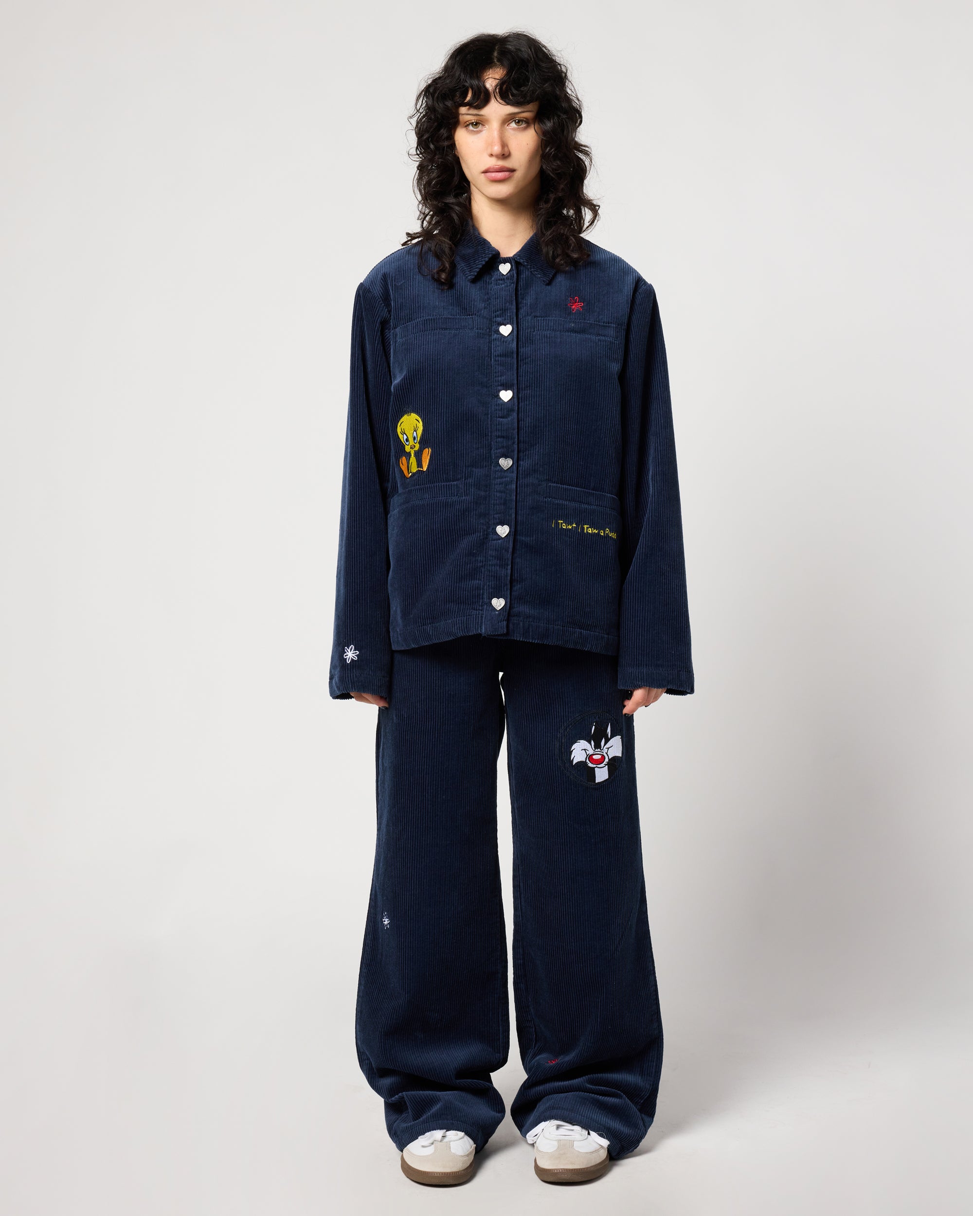 Looney Tunes Puddy Tat Corduroy Pants