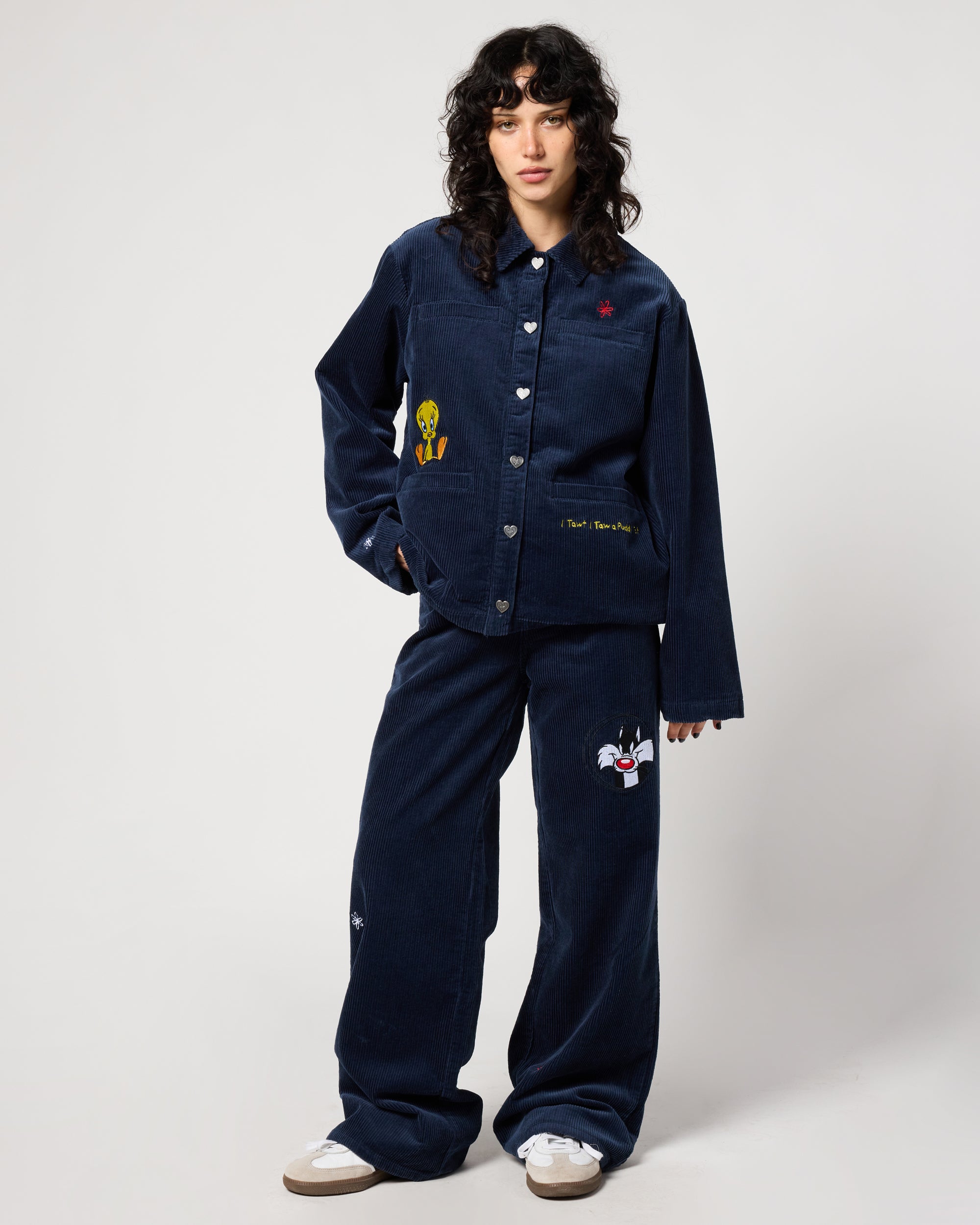 Looney Tunes Puddy Tat Corduroy Jacket – Samii Ryan
