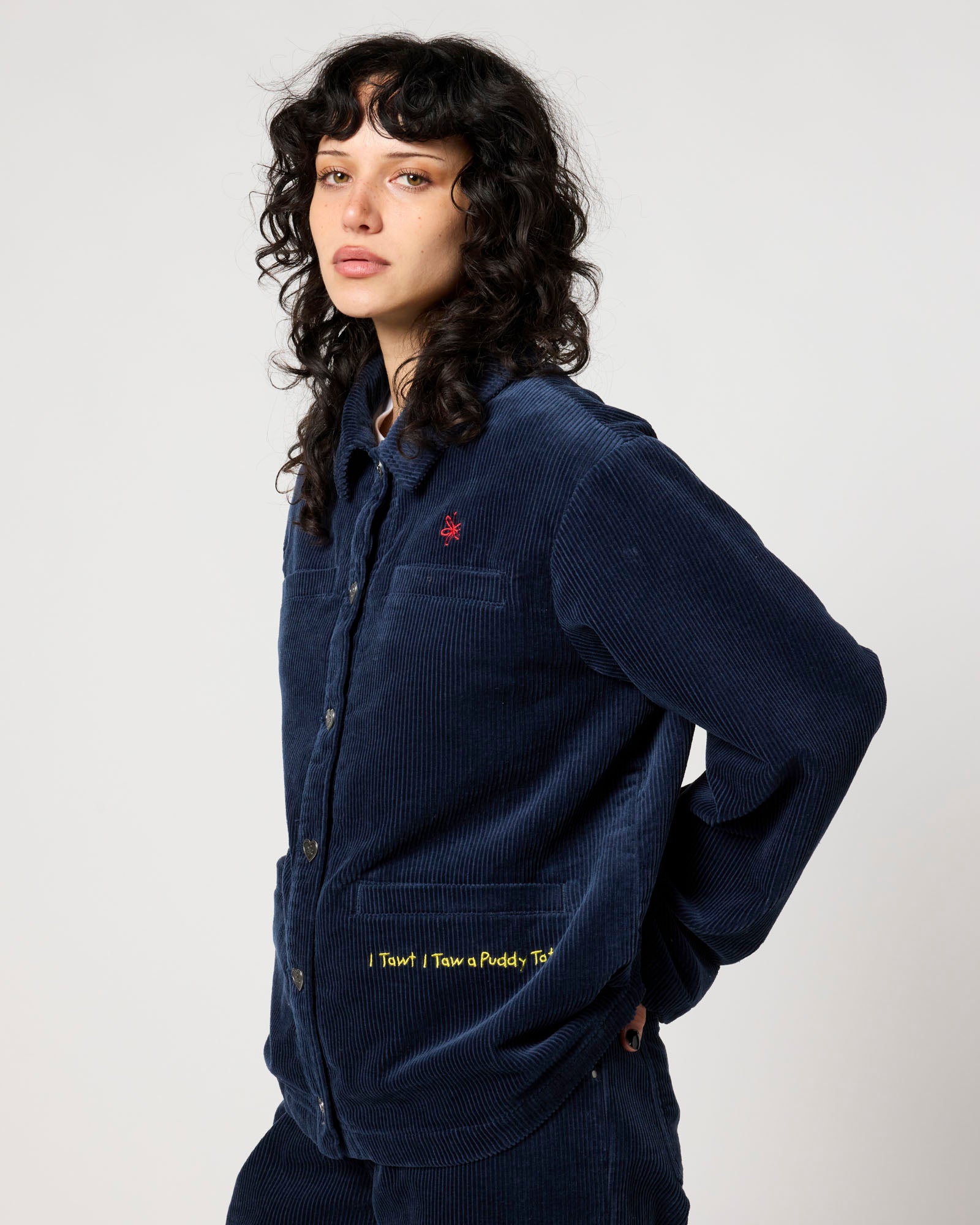 Looney Tunes Puddy Tat Corduroy Jacket – Samii Ryan