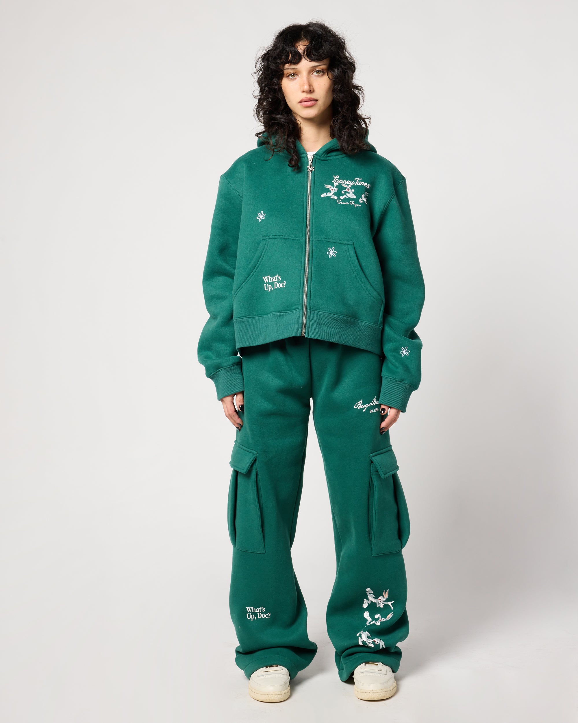 Looney Tunes That's All Folks Zip- Up