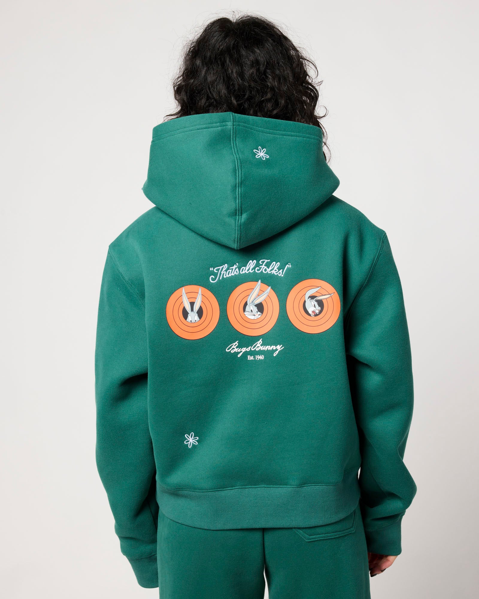 Looney Tunes That's All Folks Zip- Up – Samii Ryan