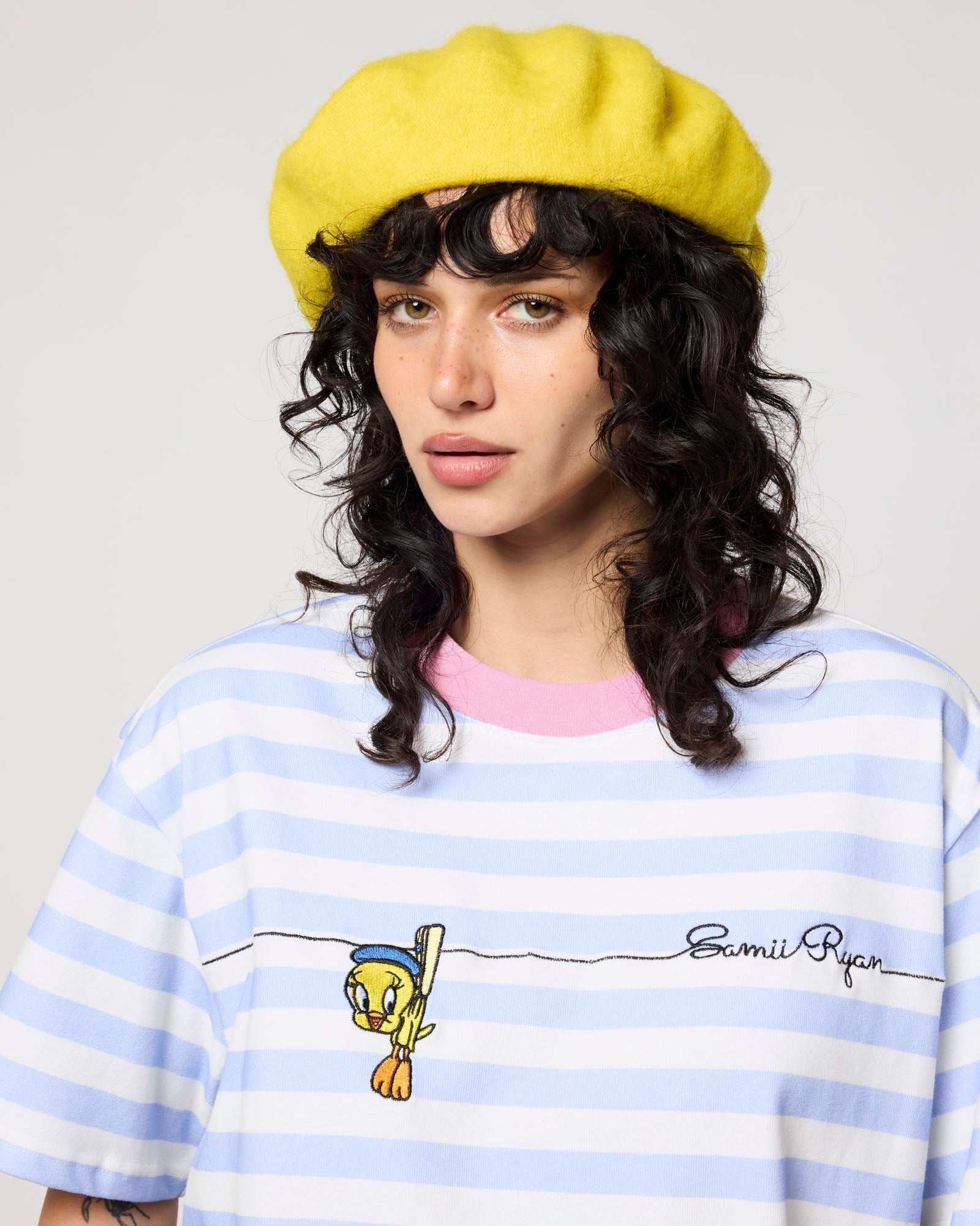 Looney Tunes Tweety Striped Shirt