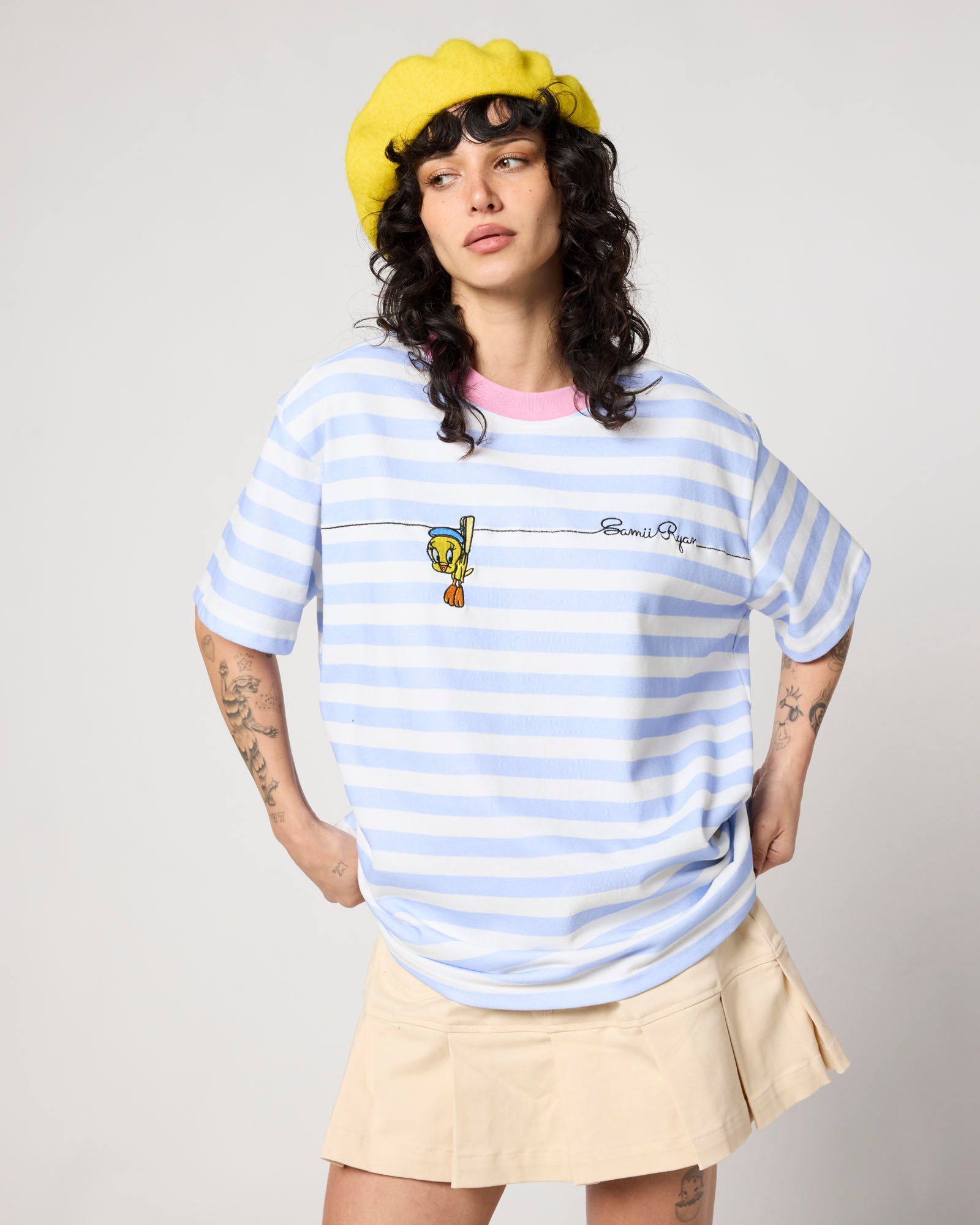 Looney Tunes Tweety Striped Shirt