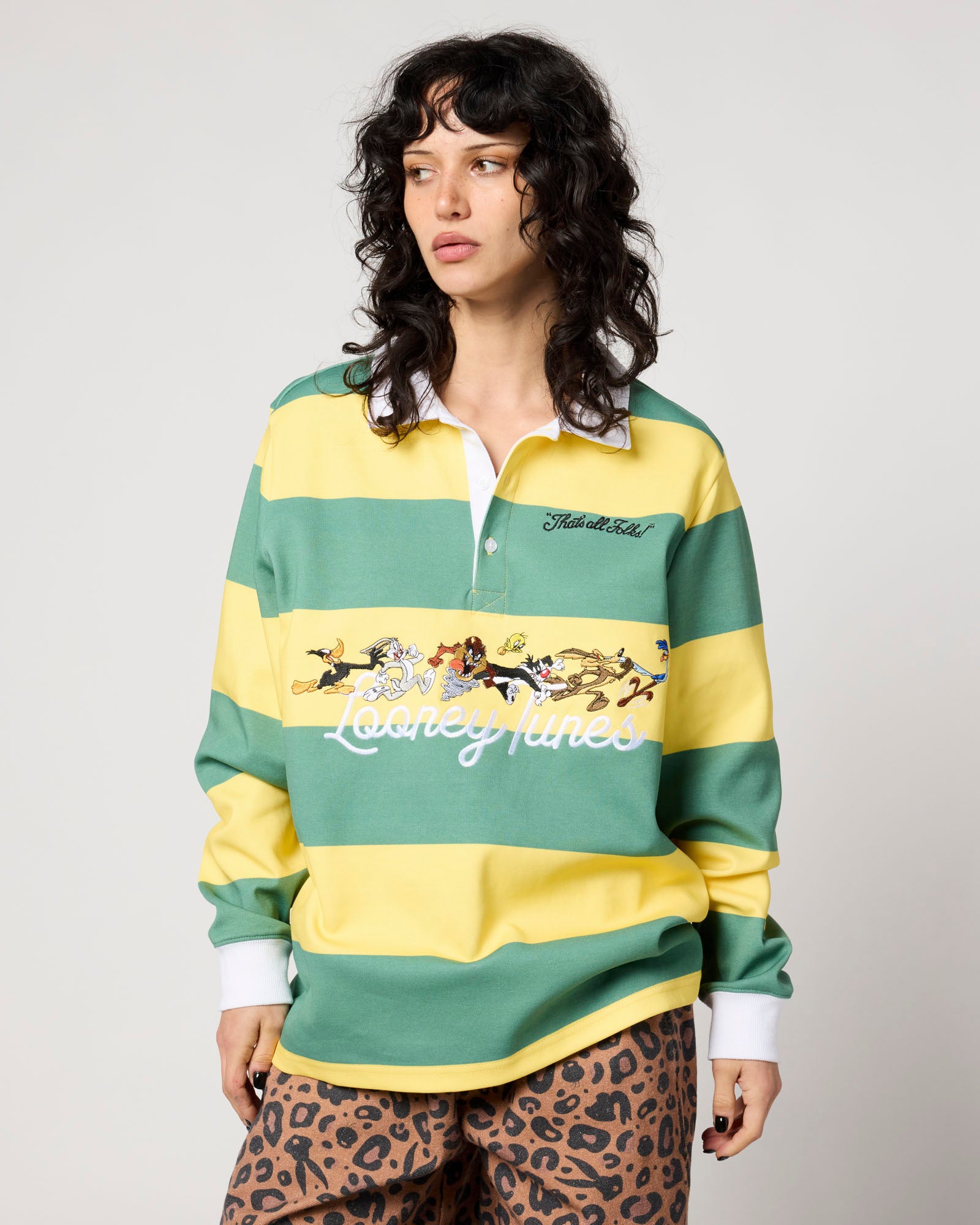Looney Tunes Striped Rugby