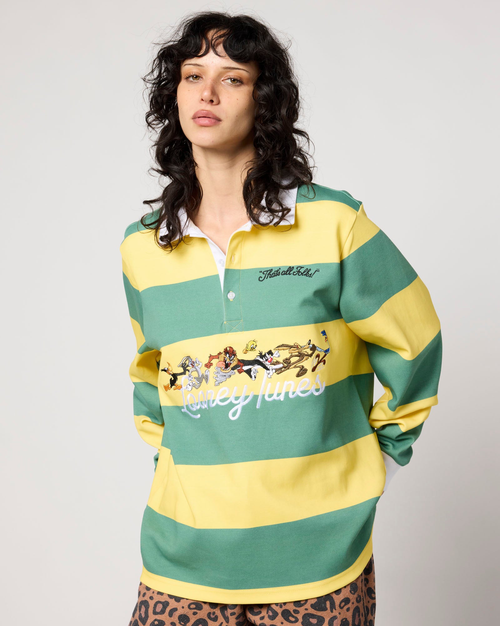 Looney Tunes Striped Rugby