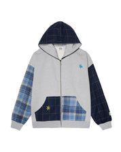 Minions Plaid Zip Up Hoodie
