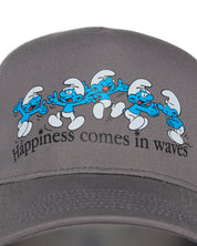 The Smurfs Wave Trucker Hat, Grey