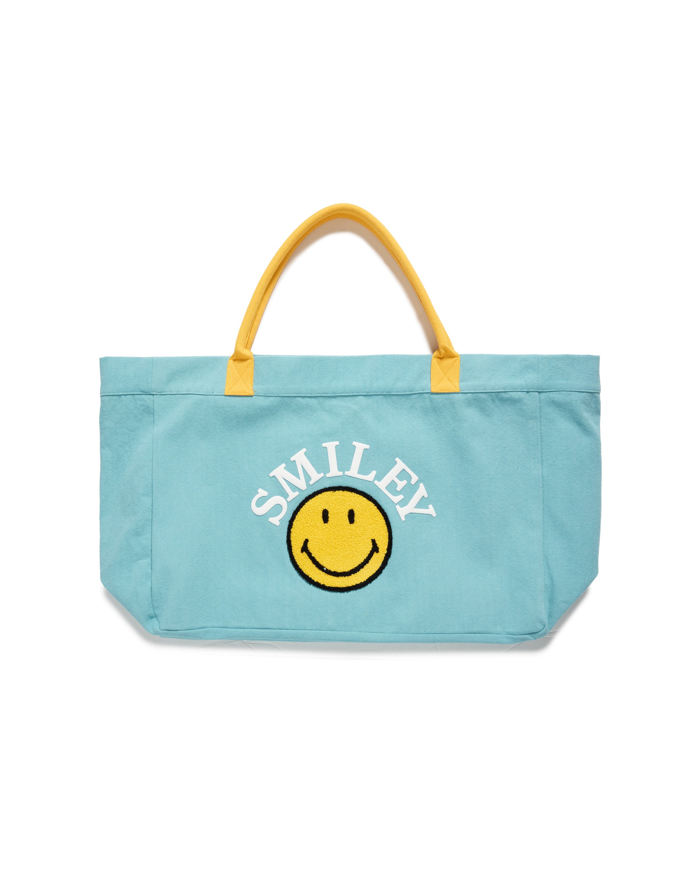 Smiley Chasing Happiness Tote Bag