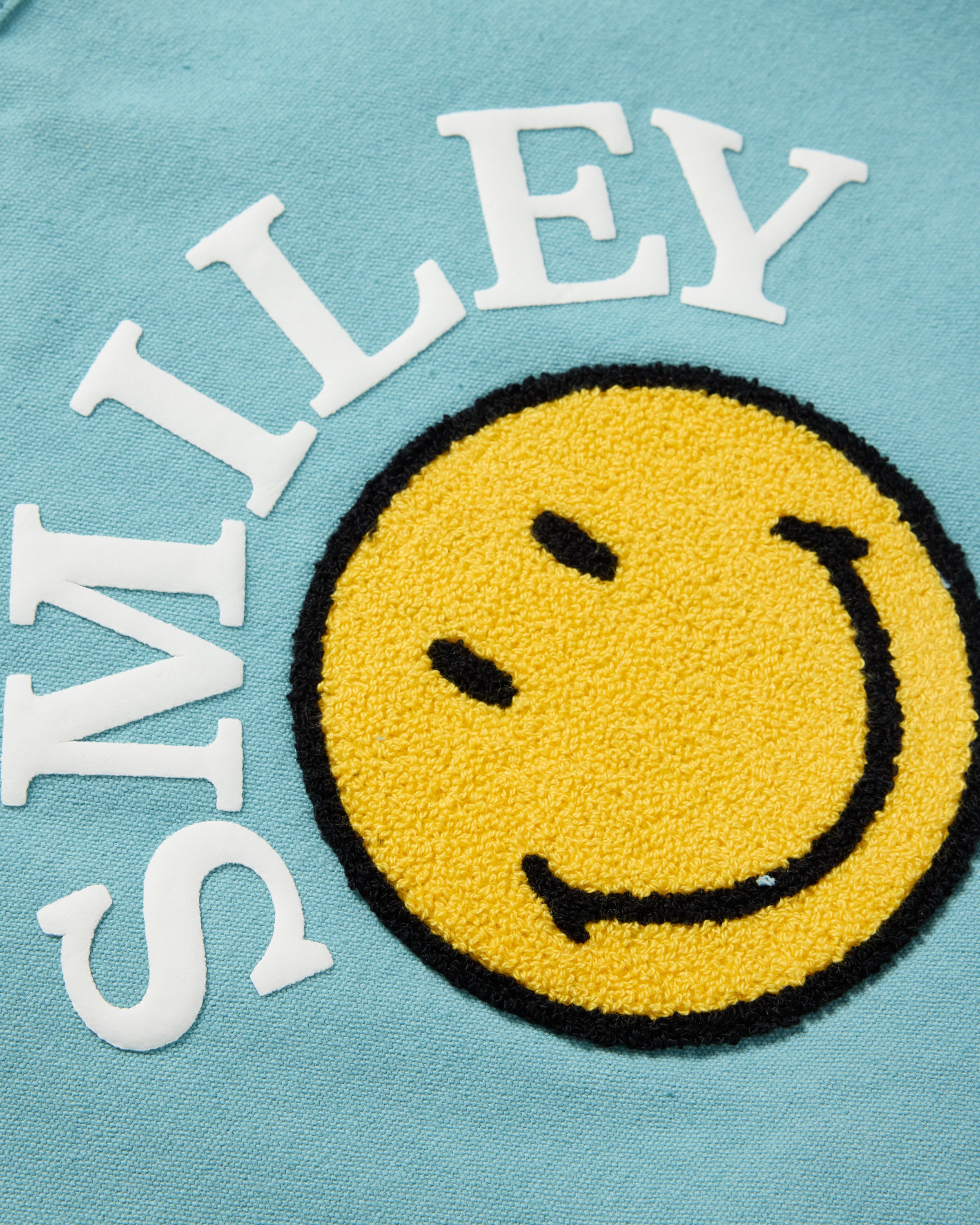 Smiley Chasing Happiness Tote Bag