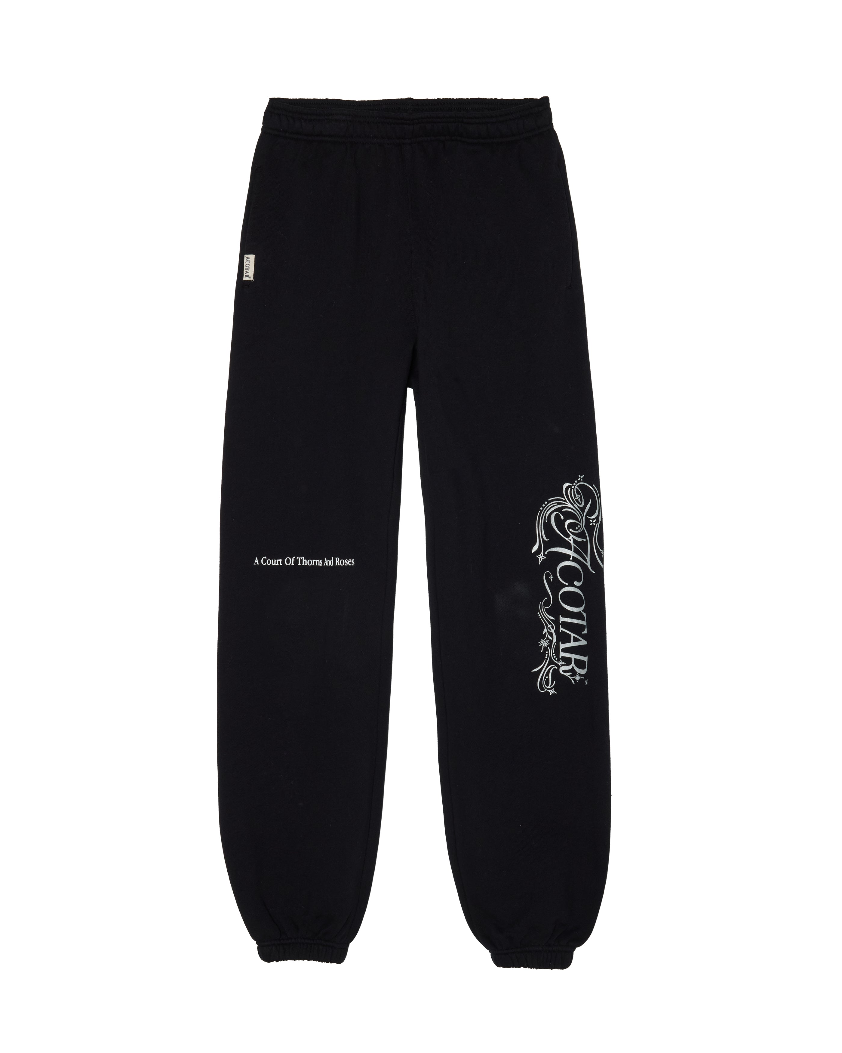 ACOTAR Sweatpants, Black