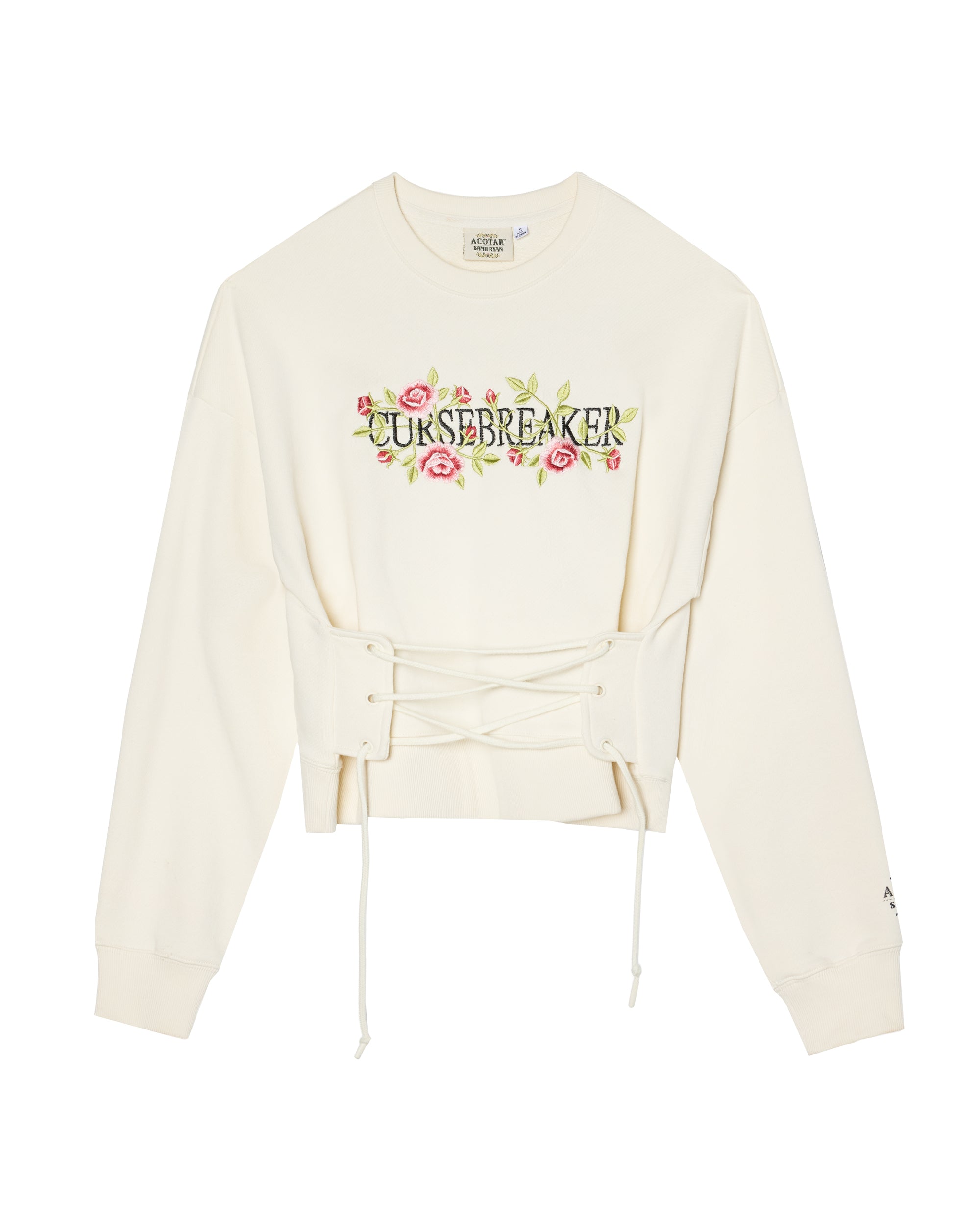 Cursebreaker Lace Up Crewneck