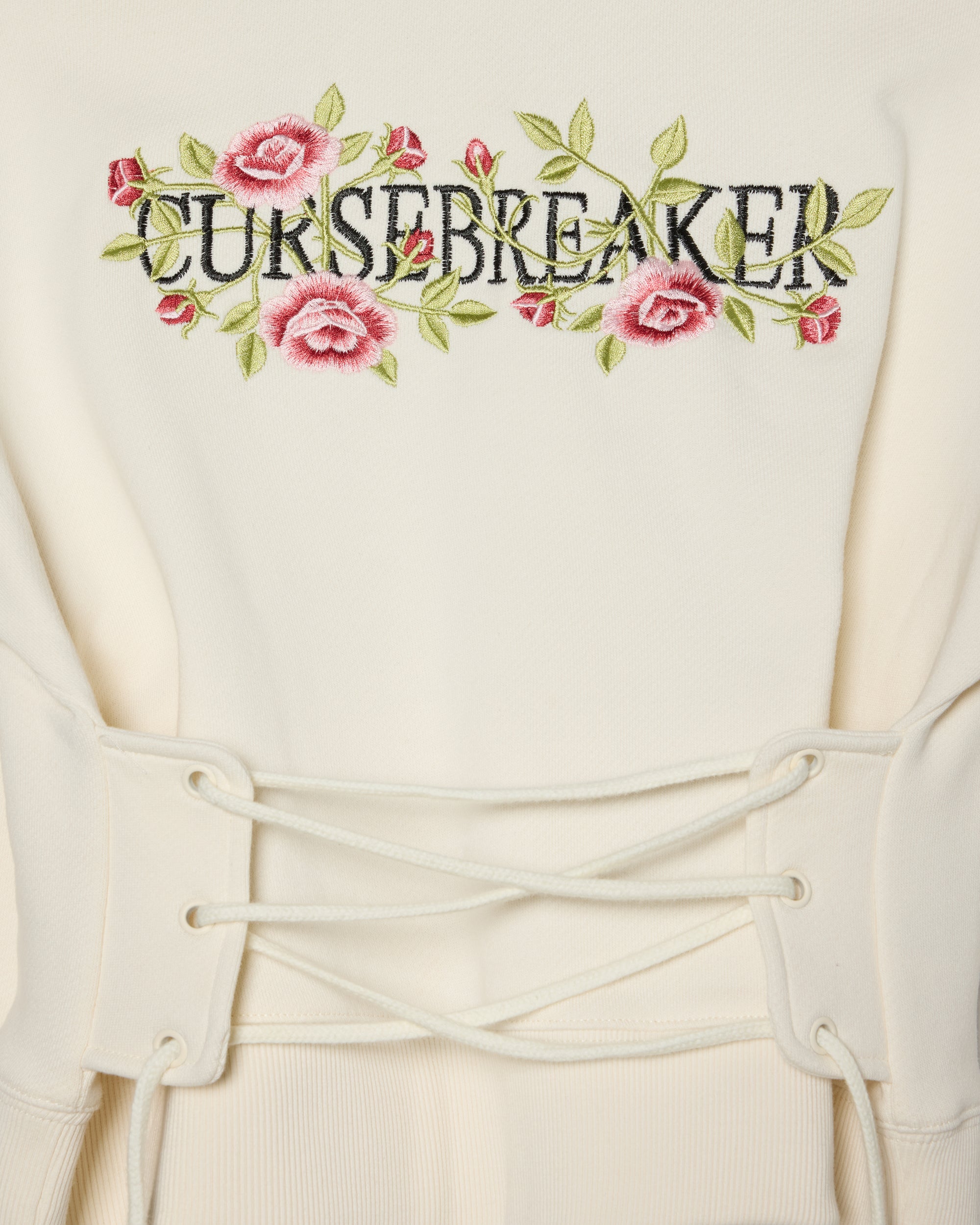 Cursebreaker Lace Up Crewneck