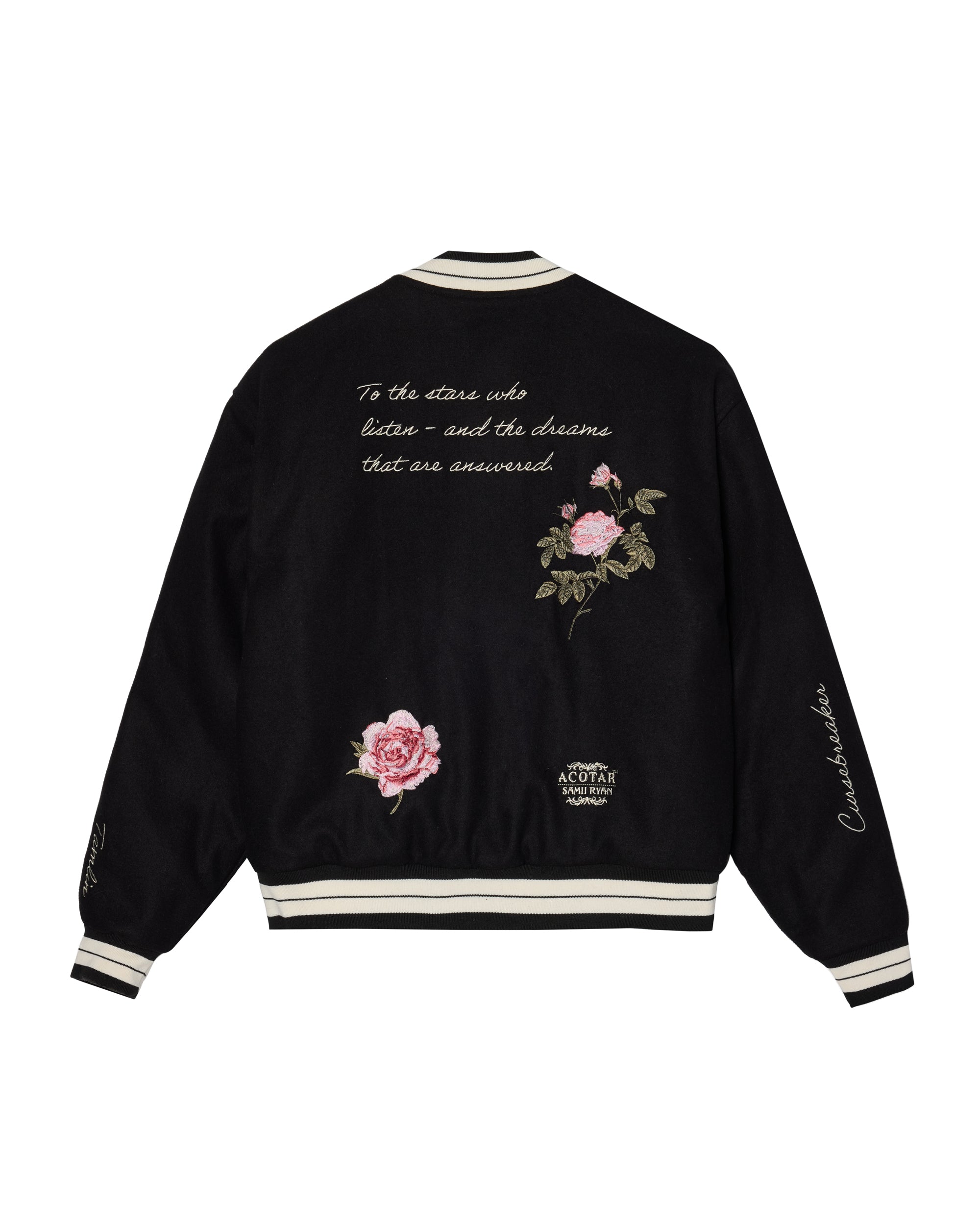 Stars Who Listen Varsity Jacket