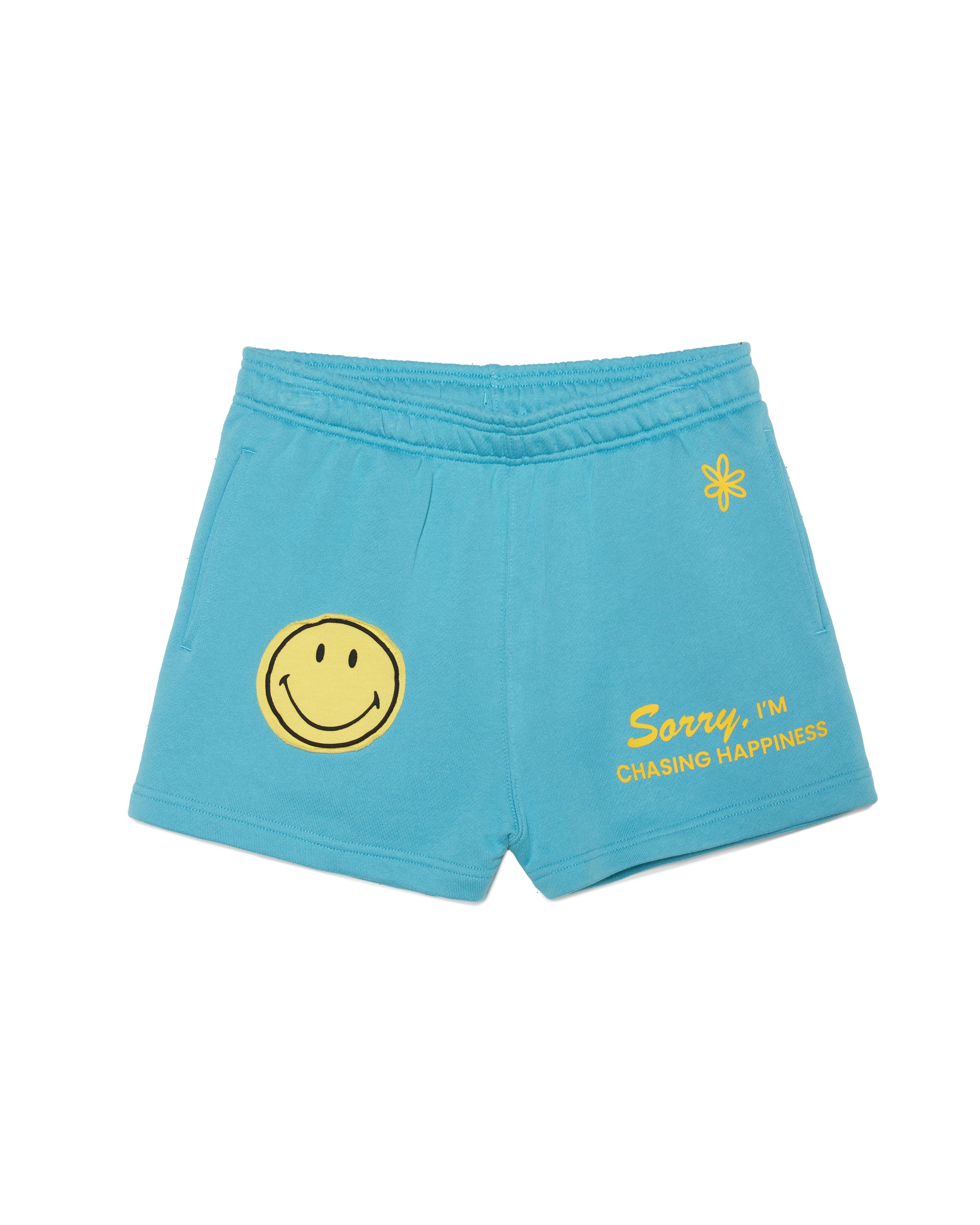 Smiley Chasing Happiness Shorts